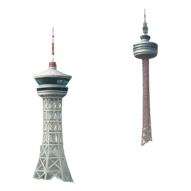 South Korea namsan tower sticker