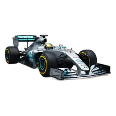 Mercedes F1 sticker