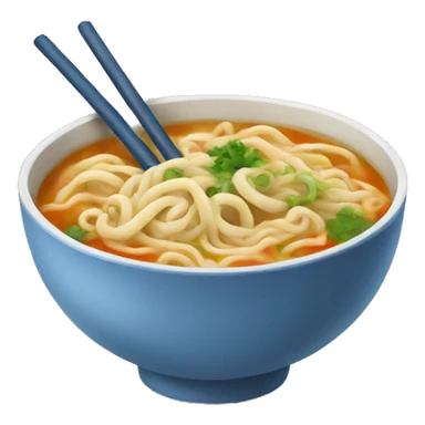 Noodle soup sticker