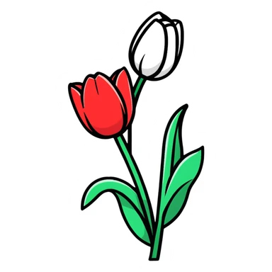 tulip sticker