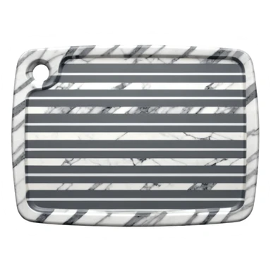 cutting board striped marble   sticker