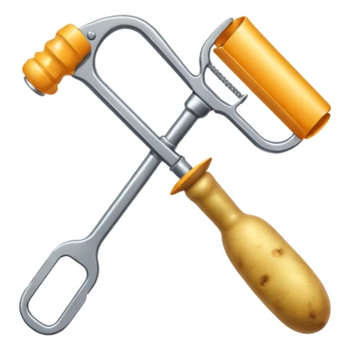 potato peeler sticker