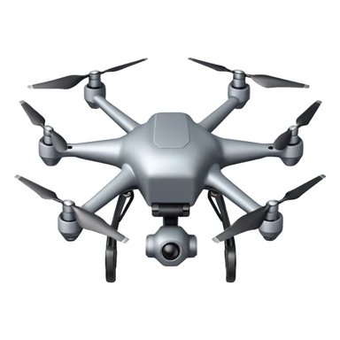 generate realistic combat drone controlled by ai without surveillance camera sticker