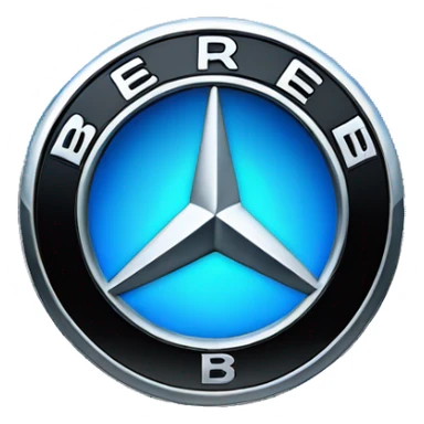 Mercedes benz logo sticker