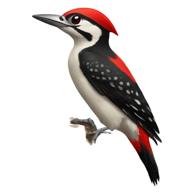 Woodpecker sticker