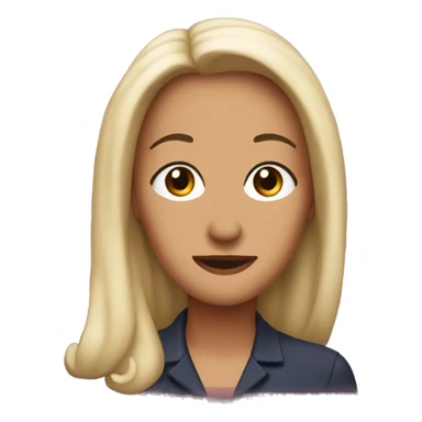 carol from friends tv series sticker