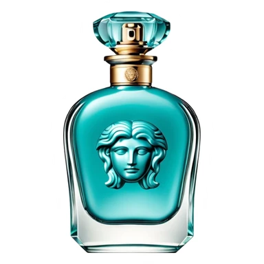 Dylan turquoise Versace perfume  sticker