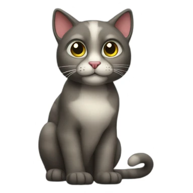 Dinausaure cat sticker