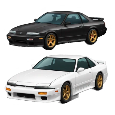 Nissan 240sx s13  sticker