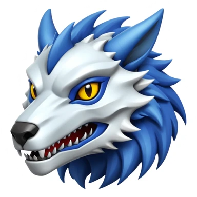 Fionbri-Wickerbeast-Sergal-Protogen-Vernid-hybrid sticker