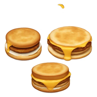 mcgriddle with a chicken patty sticker