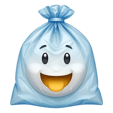 a plasticbag sticker