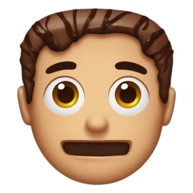 Chocolate brownie  sticker