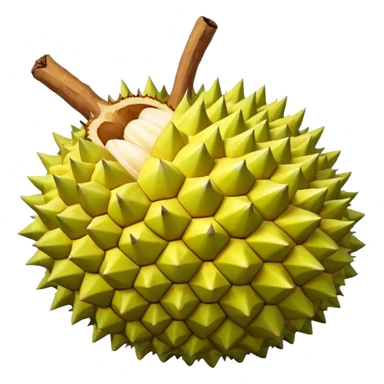 durian fruit sticker