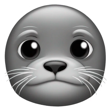 The seal is sad sticker