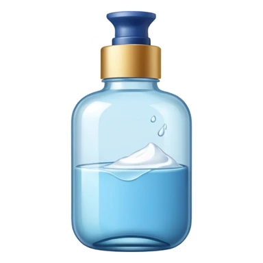 skincare bottle sticker