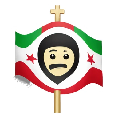 syrian orthodox flag sticker