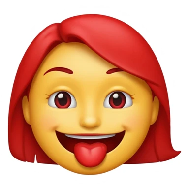 emoji con morros sticker