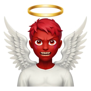 شيطان وملائكة sticker