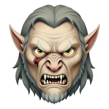 Fenrir Greyback in harry potter sticker
