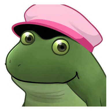 Pink heart shaped picnic basket sticker