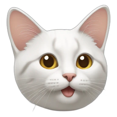 Un chat mouillé sticker