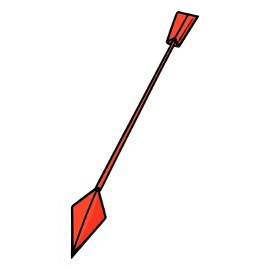 Cartoon stylized arrow cursor clicking sticker