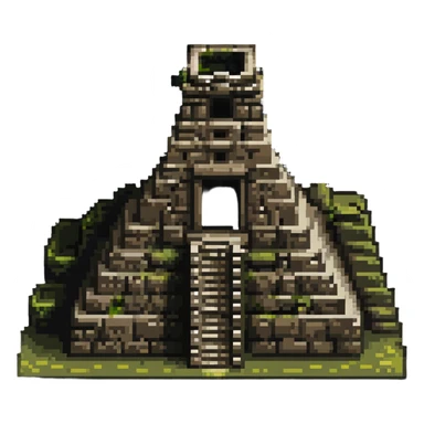 Inca temple Machu Picchu sticker
