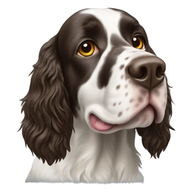 English springer spaniel  sticker
