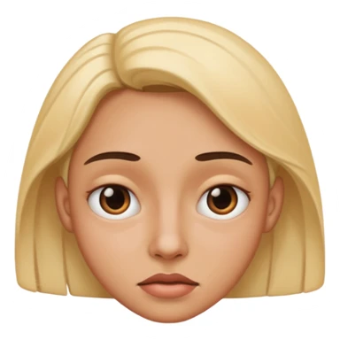 Create a distorted face  sticker