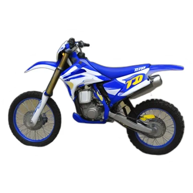 Siège sur une 125 yz sticker