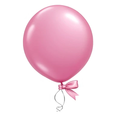 pink flower, pink balloon, pink candy sticker