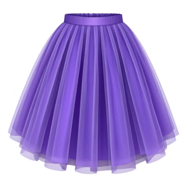cinematic-realistic-purple-tutu,-layers-of-fine,-soft-tulle-forming-a-voluminous-and-airy-skirt,-delicate-folds-catching-the-light,-slightly-frayed-edges-adding-authenticity,-glowing-softly-with-a-warm-and-ethereal-elegance sticker