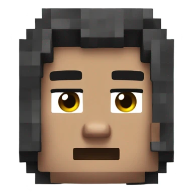 Steve in Minecraft sticker