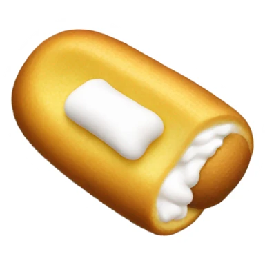 Twinkie with lots of cream  sticker