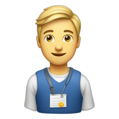 Registration, check in sticker