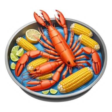 Seafood boil sticker