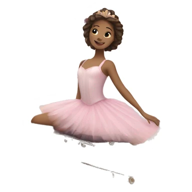 a fair ballerina on a ship sticker