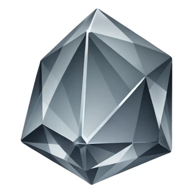 Crystals Grey sticker