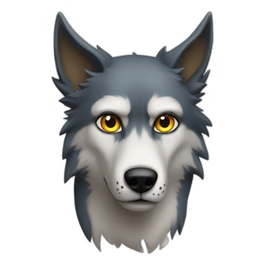 Loup garou  sticker