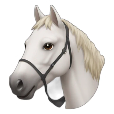 brad pit in horse sticker