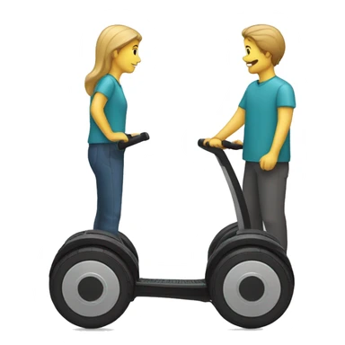 groupe en segway sticker