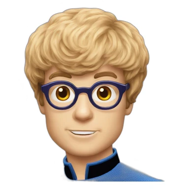 austin powers sticker