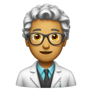 scientist cool sticker