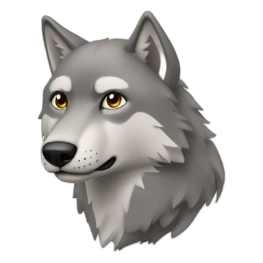 Humain moitié loup sticker