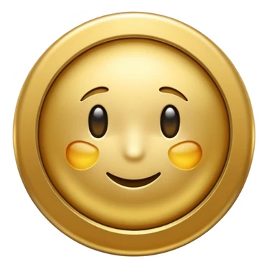 Gold made in gold buttom sticker