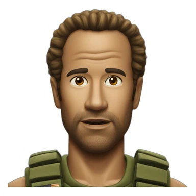 kirk tropic thunder sticker