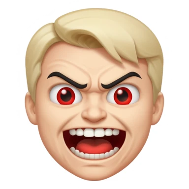evil laugh, angry face, youtube logo sticker