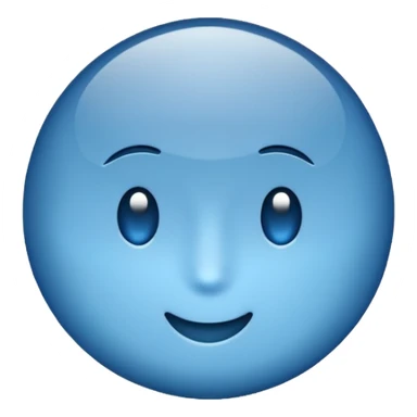 Blue tick mark sticker