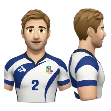Antoine_dupont_joueur de rugby sticker